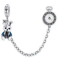 Charmsy - Charms do Pandora - CHARMS KRÓLIK ZEGAR - miniaturka - grafika 1