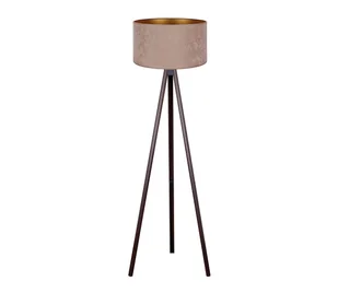 Brilagi - Lampa podłogowa VELVET 1xE27/60W/230V wenge/beżowa - Lampy stojące - miniaturka - grafika 1
