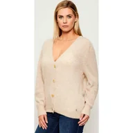 Swetry damskie - GUESS Kardigan + top IZABELLA z dodatkiem wełny - miniaturka - grafika 1