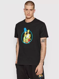 Koszulki męskie - Billabong T-Shirt SIMPSONS Family A1SS36 Czarny Relaxed Fit - grafika 1