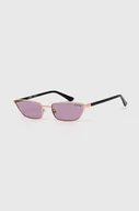 Okulary przeciwsłoneczne - Guess okulary przeciwsłoneczne damskie kolor fioletowy GU8285_5728Y - miniaturka - grafika 1