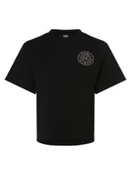 Koszulki i topy damskie - KARL LAGERFELD Koszulka damska Kobiety Bawełna czarny jednolity, S - miniaturka - grafika 1