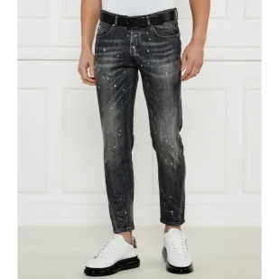John Richmond Jeansy Slim Fit - Spodnie męskie - miniaturka - grafika 1