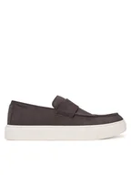Półbuty męskie - Calvin Klein Lordsy Hybrid Clean Cup Loafer Band Su HM0HM02161 Brązowy - miniaturka - grafika 1