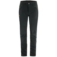 Spodnie sportowe damskie - Spodnie damskie Fjällräven Abisko Trail Stretch Trousers W Rozmiar: M / Kolor: czarny - miniaturka - grafika 1