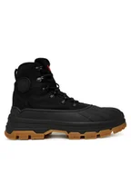 Botki męskie - Hunter Kozaki HFRW0052251 Czarny - miniaturka - grafika 1