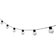 Lampy ogrodowe - Girlanda Crackle Ball 8G IP44 biała - miniaturka - grafika 1