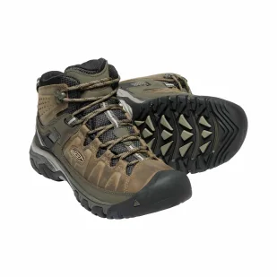 Buty trekkingowe męskie KEEN MEN TARGHEE III MID WP - Buty trekkingowe męskie - miniaturka - grafika 3