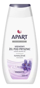 Apart Kremowy żel pod prysznic PREBIOTYK+ FIOŁEK, 500 ml 5900931031942 - Kosmetyki do kąpieli - miniaturka - grafika 1