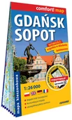 Mapy i plansze edukacyjne - Gdańsk Sopot. Plan miasta 1:26 000 - miniaturka - grafika 1