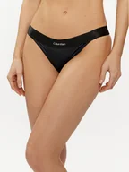 Stroje kąpielowe - Calvin Klein Swimwear Dół od bikini KW0KW02361 Czarny - miniaturka - grafika 1