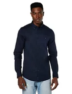 Koszule męskie - Tommy Hilfiger Core Stretch Slim Poplin Casual Koszula Męska, Rozmiary Do Xxx-Large - miniaturka - grafika 1