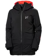 Kurtki narciarskie - Helly Hansen, Kurtka Narciarska, W Powchaser 2.0 Jacket, czarny, Rozmiar L - miniaturka - grafika 1