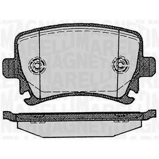 Klocki hamulcowe - komplet MAGNETI MARELLI 363916060601 - Klocki hamulcowe - miniaturka - grafika 1