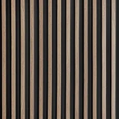 Panele ścienne i boazeria - Panel Ścienny 3D Lamela Wodoodporna Stretto Dąb Szary L0103 - miniaturka - grafika 1