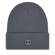 Czapki męskie - Czapka Under Armour UA Halftime Cuff 1373155 Szary - miniaturka - grafika 1