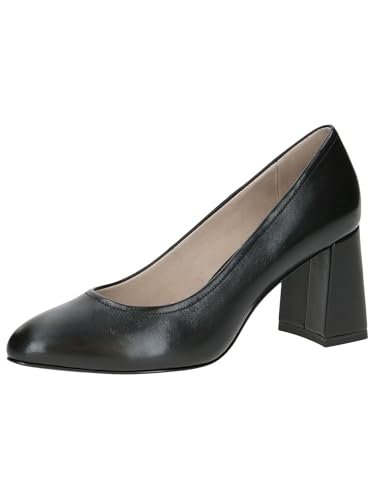 Caprice Damskie czółenka 9-22404-44, Black Nappa, 36 EU, Czarna papka, 36 EU