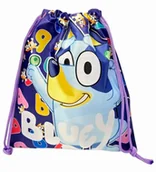 Worki na buty - Mały Worek szkolny przedszkolny Bluey 24x20,5cm - miniaturka - grafika 1