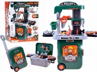 Mały majsterkowicz - Warsztat narzędzia w walizce 3w1 majster ZA3168 - miniaturka - grafika 1