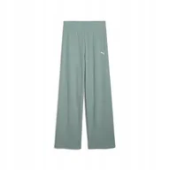 Dresy damskie - PUMA SPODNIE ESS ELEVATED HIGH-WAIST STRAIGHT 68502530 r XL - miniaturka - grafika 1