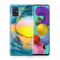 Etui i futerały do telefonów - Etui na telefon komórkowy Pokrowiec ochronny na Huawei Mate 20 Lite Etui Pokrowiec Torba Zderzak Etui TPU, Model: Huawei Mate 20 Lite, Wybierz wzór: Wave - miniaturka - grafika 1