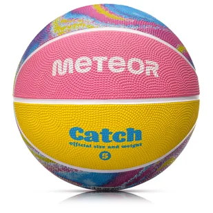 Piłka Koszykowa Meteor Catch 5 - Piłka nożna - miniaturka - grafika 1