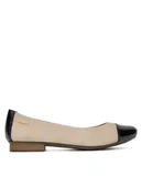 Baleriny - Rieker Baleriny 51998-60 Beżowy - miniaturka - grafika 1