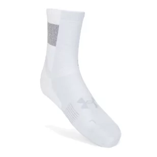 Skarpety treningowe Under Armour ArmourDry Run Crew białe UAR-1361156100 31.5-36.5 EU (S) - Skarpetki damskie - miniaturka - grafika 1