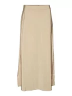 Spódnice - VERO MODA Damska spódnica VMGRACE Ankle WVN GA NOOS Rock, Irish Cream, M, Irish Cream, M - miniaturka - grafika 1