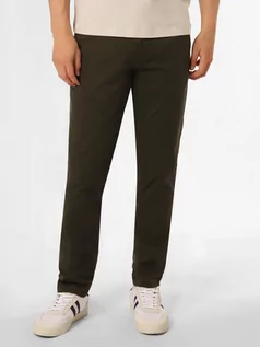Spodnie męskie - Selected - Spodnie męskie  SLH175-Slim New Miles, zielony - grafika 1