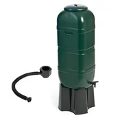 Zbiorniki na deszczówkę - Zbiornik na deszczówkę + kolektor i podstawa 100 l Slim Line - miniaturka - grafika 1