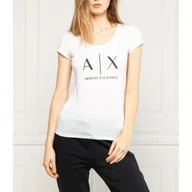 Koszulki i topy damskie - Armani Exchange T-shirt | Regular Fit - miniaturka - grafika 1
