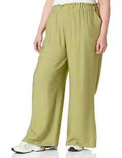 Naf Naf Klasyczne spodnie damskie, oliwkowy, 38 PL - Spodnie damskie - miniaturka - grafika 1