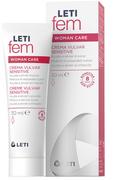 Kosmetyki do higieny intymnej - Krem do higieny intymnej Leti Fem Woman Care Vulvar Cream Sensitive 30 ml (8431166150308) - miniaturka - grafika 1