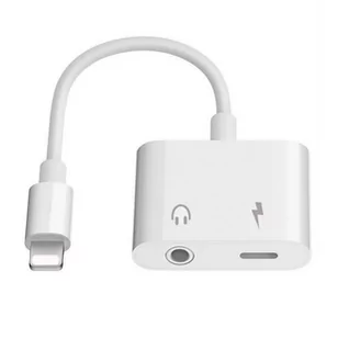 PLATINET - Kabel Adapter Lightning do AUX-3,5mm z funkcja ładowania - Kable - miniaturka - grafika 1