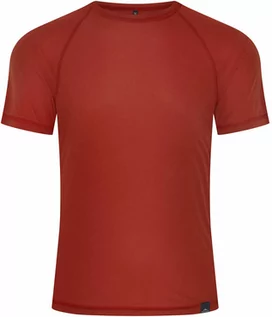 Koszulki sportowe damskie - Koszulka termoaktywna Fjord Nansen RIX K/R - Oaky Red (ss7892) FN - grafika 1