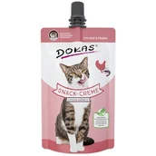 Przysmaki dla kotów - DOKAS - krem w tubce kurczak krewetki 90g - miniaturka - grafika 1