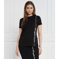 Koszulki i topy damskie - Armani Exchange T-shirt | Regular Fit - miniaturka - grafika 1