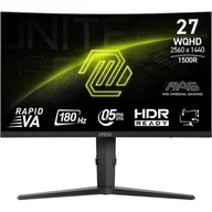 Monitory - MSI MAG 275CQPF 27" 2560x1440px 9S6-3CD04H-051 - miniaturka - grafika 1