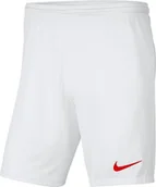 Spodnie sportowe męskie - Nike Spodenki Nike Park III BV6855 103 BV6855 103 biały XXL - miniaturka - grafika 1