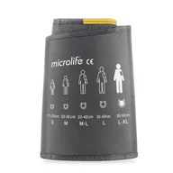 Ciśnieniomierze i akcesoria - Microlife, mankiet do ciśnieniomierzy serii 3G, 4G, 5G, szary, rozmiar L-XL, 32-52 cm, 1 sztuka - miniaturka - grafika 1