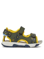 Buty dla chłopców - Geox Sandały B Sandal Multy Boy B450FA 014CE C0629 S Khaki - miniaturka - grafika 1