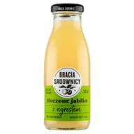Soki i napoje niegazowane - Bracia Sadownicy Bracia Sadownicy Sok tłoczony na zimno z jabłek z agrestem 250 ml () 134619 - miniaturka - grafika 1