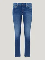 Spodenki damskie - Pepe Jeans Dżinsy "Soho" - Skinny fit - w kolorze granatowym - miniaturka - grafika 1