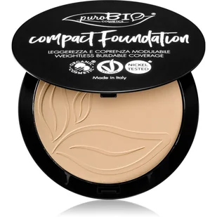PuroBio PUROBIO COMPACT FOUNDATION Podkład w pudrze 01, 9g 8051411362227 - Pudry do twarzy - miniaturka - grafika 1