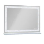 Lusterka do makijażu - VANITII Lusterko do makijażu z taśmą świetlną LED Hollywood diamenty biały 800X580 mm - miniaturka - grafika 1