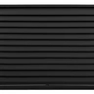 Ogrodzenia - Polbram Brama przesuwna Kreta 4x1,5 m lewa czarna automat - miniaturka - grafika 1