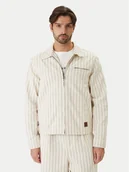 Kurtki męskie - Guess Jeans Kurtka jeansowa M6GN70 D7961 Beżowy Regular Fit - miniaturka - grafika 1