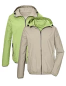 Kurtki damskie - G.I.G.A. DX Damska kurtka funkcyjna/dwustronna kurtka z kapturem GS 66 WMN JCKT, jasnobeżowa, 38, 42699-000 - miniaturka - grafika 1