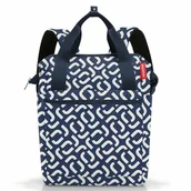 Plecaki - reisenthel Allrounder Plecak 39 cm signature navy - miniaturka - grafika 1